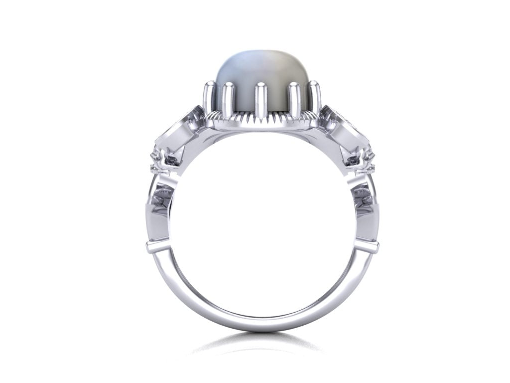 Secret Skull Engagement Ring -UDINC0722