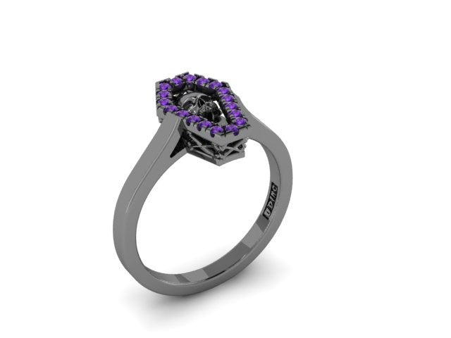 Diamond Coffin Ring-UDINC0521