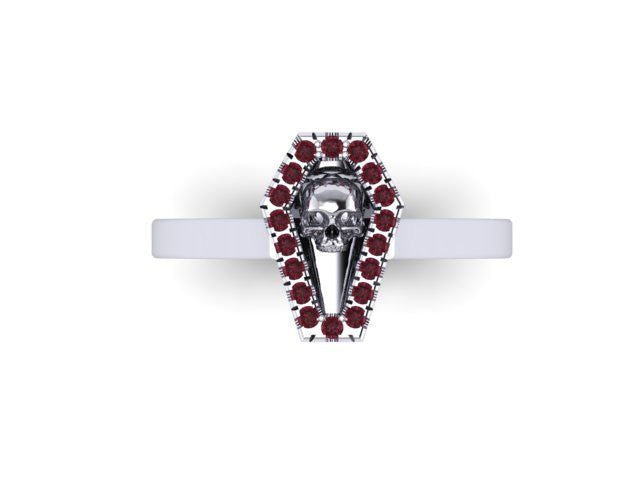 Diamond Coffin Ring-UDINC0521