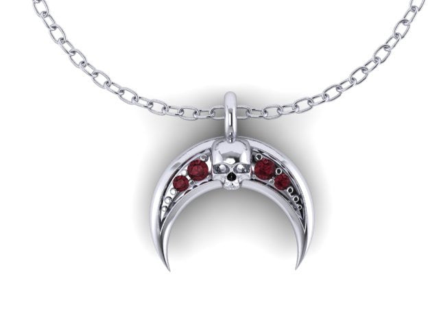 Moon Crest Pendant-UDINC0559