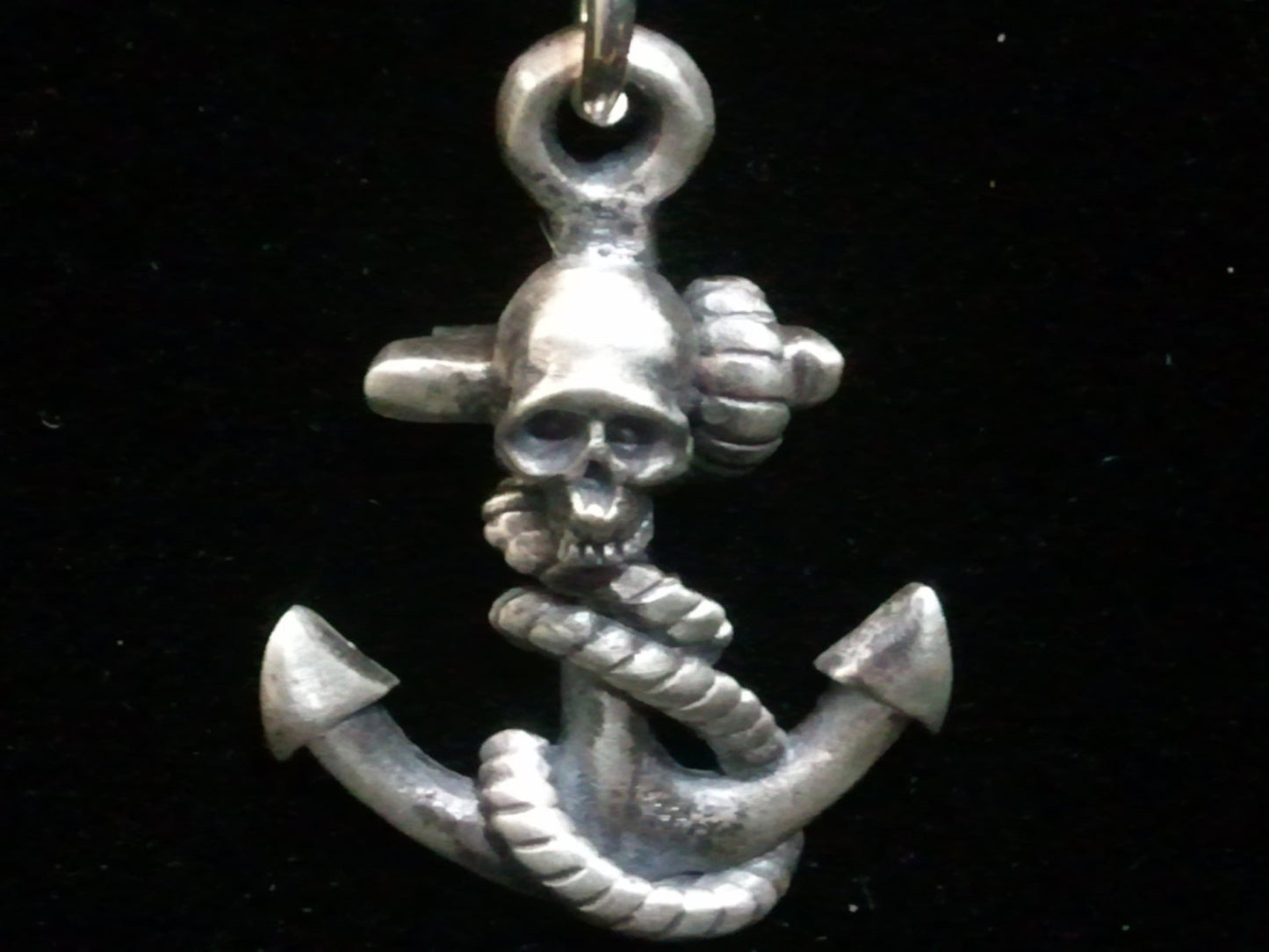Anchor with Skull