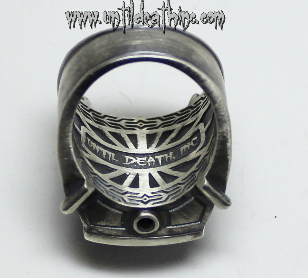 Sea Dragon Medieval King Ring in STERLING SILVER- UDINC0055