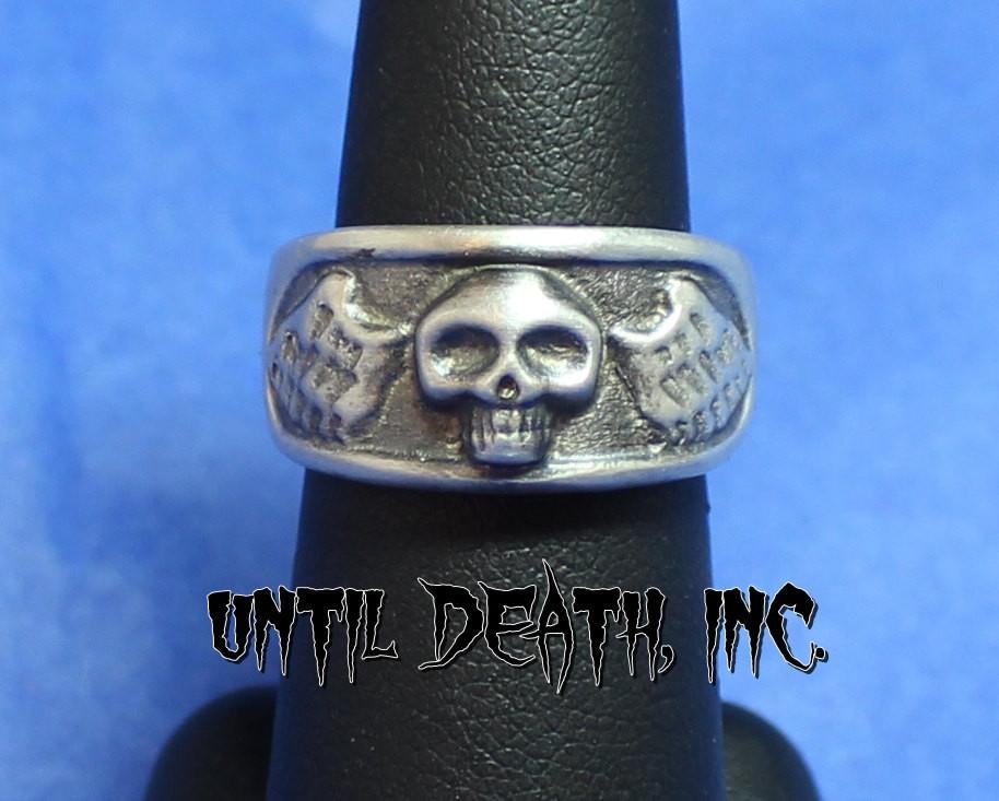Winged Skull Ring-UDINC0046