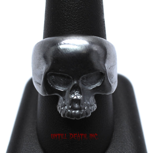 UDINC0011 - Until Death, Inc. "Punisher"  Skull Ring. Heavy 925 Sterling Silver. All US Sizes.