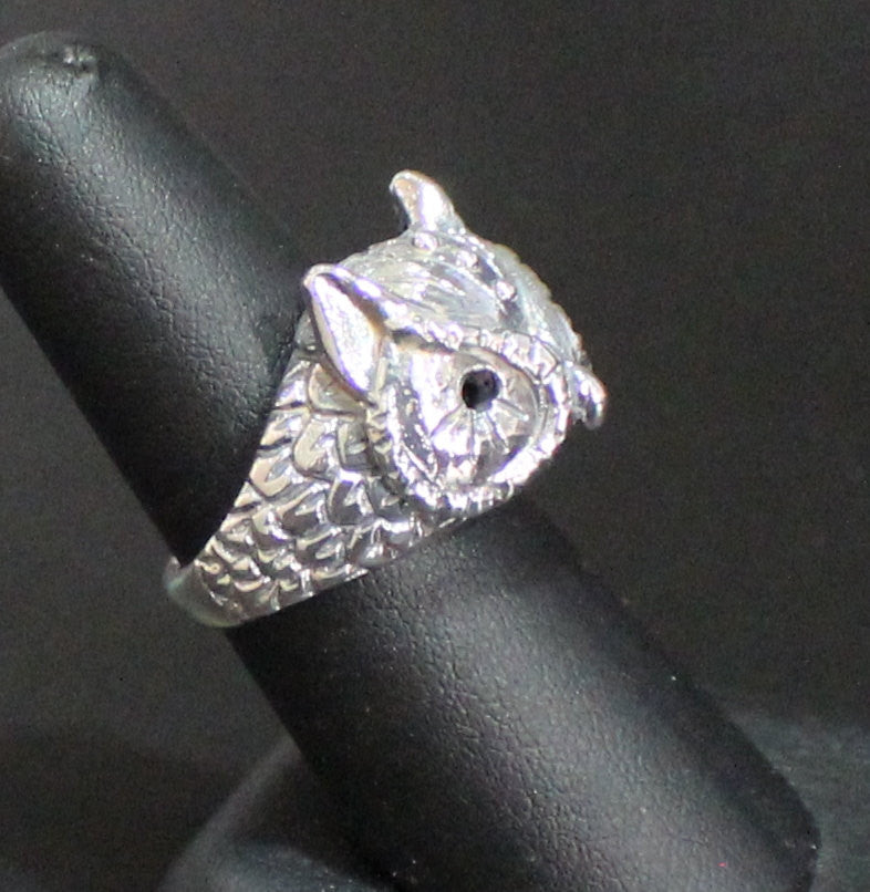 Owl Ring in STERLING SILVER-UDINC0071