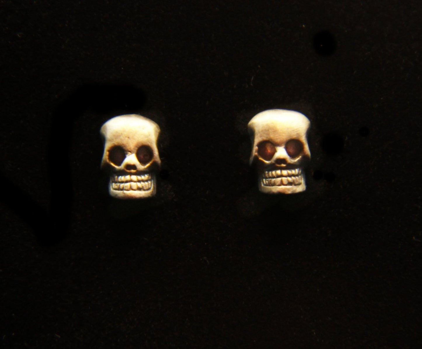 Petite Day Of The Dead Stud Earring Pair