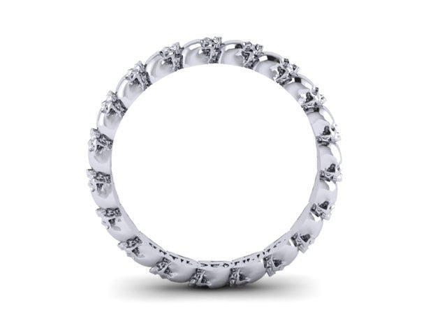 Thin Skull Eternity Band-UDINC0328