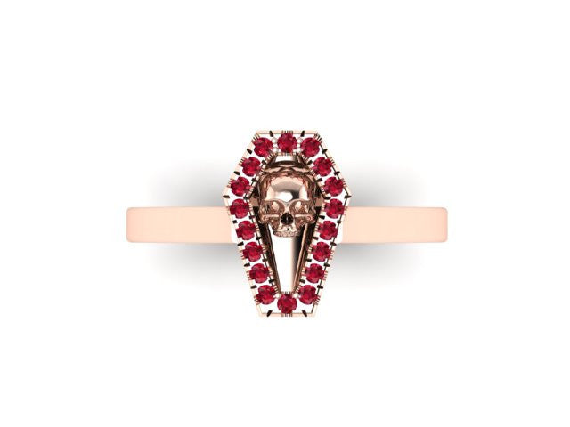 Diamond Coffin Ring-UDINC0521