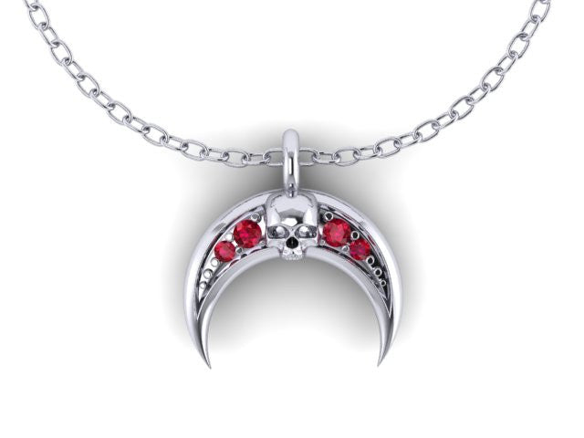 Moon Crest Pendant-UDINC0559