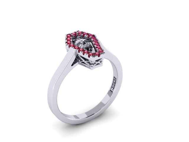 Diamond Coffin Ring-UDINC0521