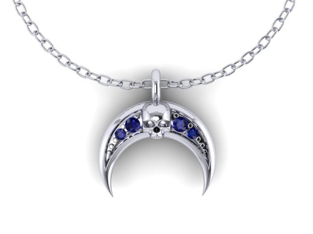 Moon Crest Pendant-UDINC0559 – Until Death, Inc.