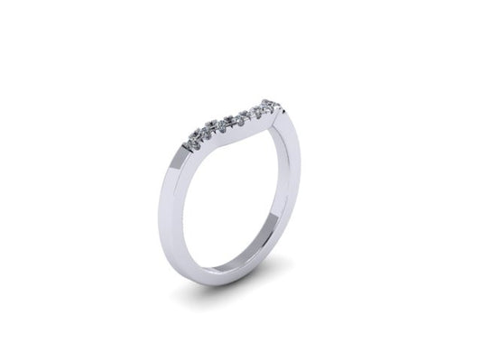 Contour Wedding Band-UDINC0504WB